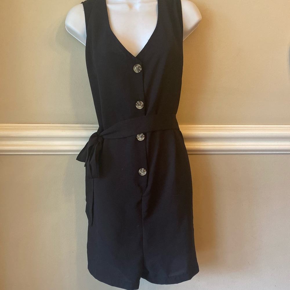 Black romper. Plus size 1x/XL